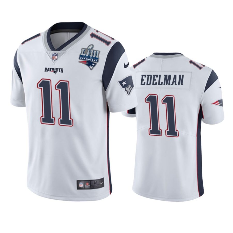 11 julian edelman white super bowl liii champions jersey 0a