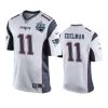 11 julian edelman white super bowl liii champions jersey