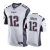 12 white tom brady jersey