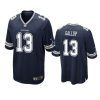 13 michael gallup navy game jersey