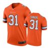 31 color rush justin simmonsorange jersey