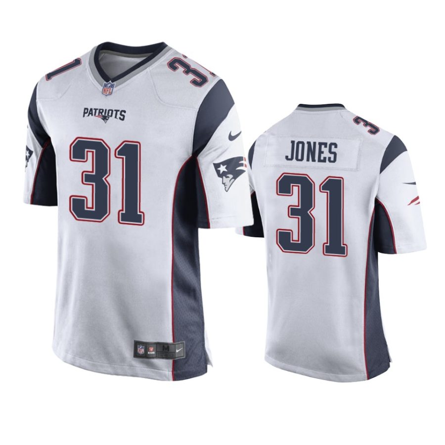 31 jonathan jones white game jersey