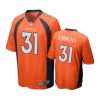 31 orange justin simmons jersey