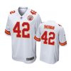 42 white anthony sherman jersey