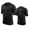 49ers brandon aiyuk black limited 2020 salute to service jersey