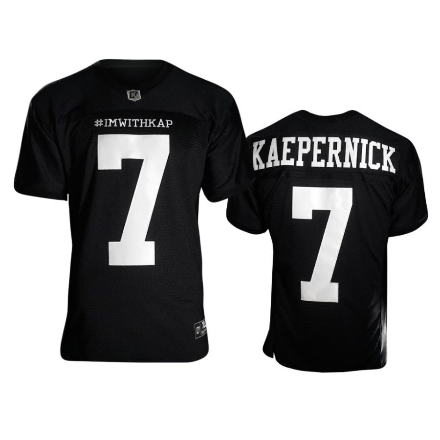 49ers colin kaepernick black im with kap jersey