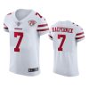 49ers colin kaepernick white 75th anniversary jersey