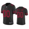 49ers custom black limited 100th season jersey