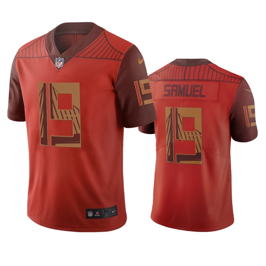 49ers deebo samuel orange city edition jersey