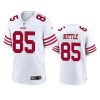 49ers george kittle 2022 23 game white jersey