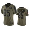 49ers george kittle olive limited 2021 salute to service jersey