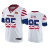 49ers george kittle white independence day vapor jersey