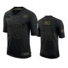 49ers jerry rice black limited 2020 salute to service jersey