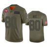 49ers jerry rice camo limited 2019 salute to service jersey