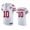 49ers jimmy garoppolo white 75th anniversary vapor elite jersey