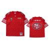 49ers red bape x nfl legacy jersey