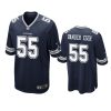 55 leighton vander esch navy game jersey