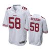 58 white weston richburg jersey