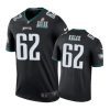 62 color rush jason kelceblack jersey