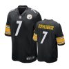 7 black ben roethlisberger jersey