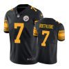 7 color rush ben roethlisbergerblack jersey