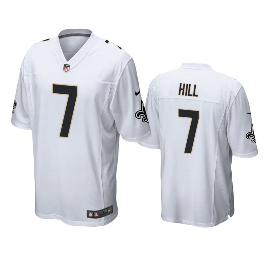 7 taysom hill white champions event jersey