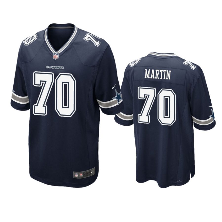 70 zack martin navy game jersey