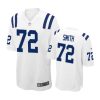 72 white braden smith jersey