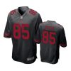 85 black george kittle jersey