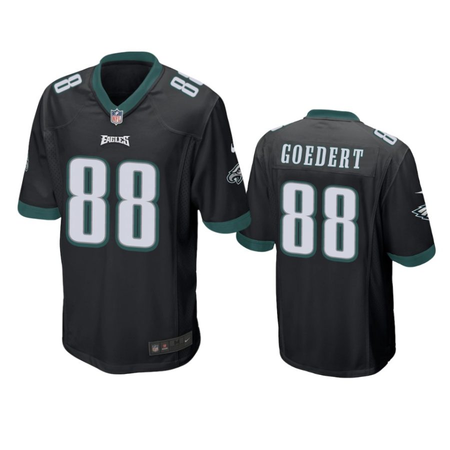 88 dallas goedert black game jersey