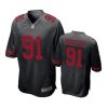 91 black arik armstead jersey