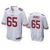 aaron banks 49ers white game jersey 0a