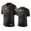 aaron donald rams black golden edition jersey