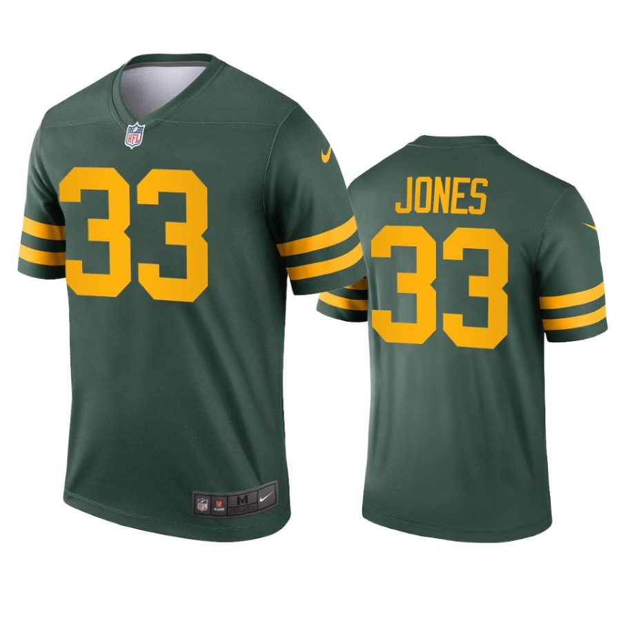 aaron jones packers alternate legend green jersey