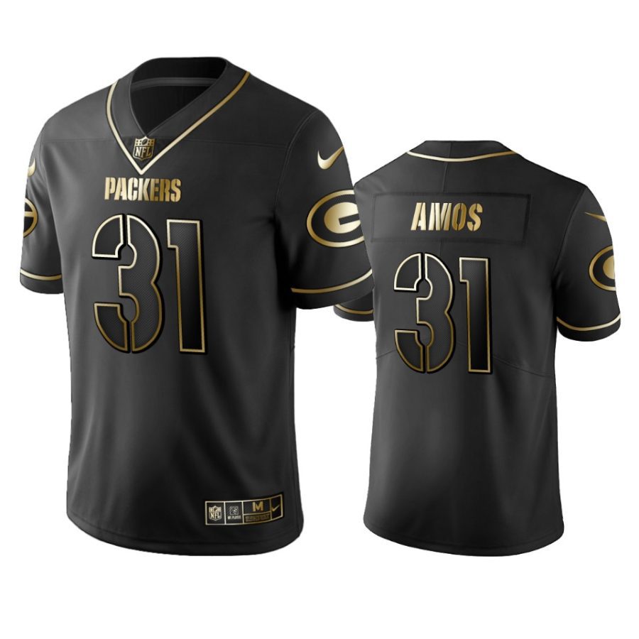 adrian amos texans black golden edition jersey