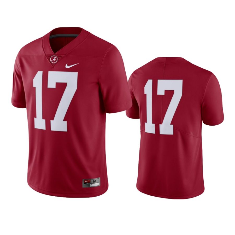 alabama crimson tide 17 crimson limited jersey