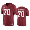 alabama crimson tide alex leatherwood crimson home game jersey