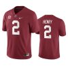 alabama crimson tide derrick henry crimson game jersey