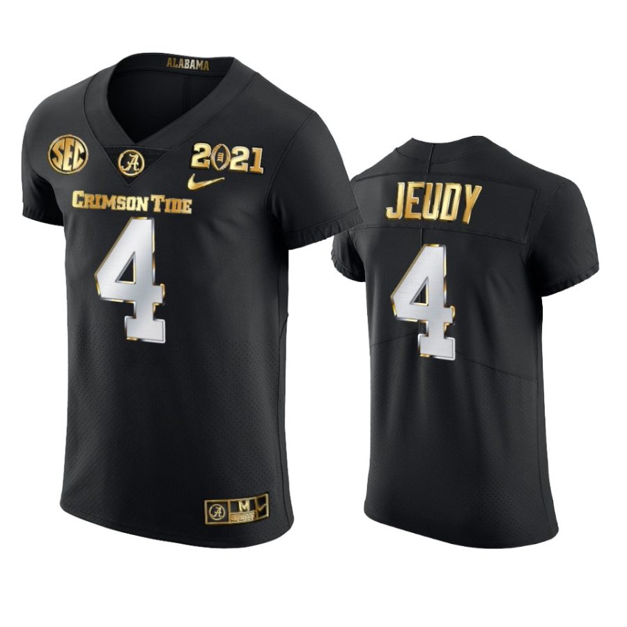 alabama crimson tide jerry jeudy black 2021 national championship jersey