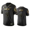 alabama crimson tide jerry jeudy black golden edition limited jersey