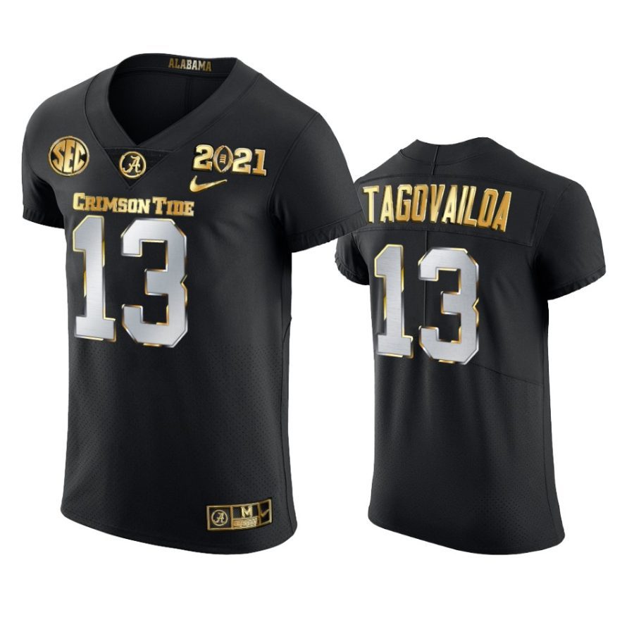 alabama crimson tide tua tagovailoa black 2021 national champions jersey