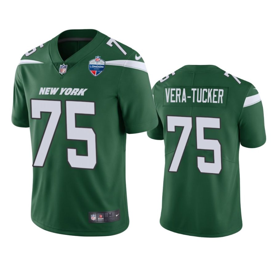 alijah vera tucker jets green 2021 london games patch limited jersey