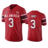 amarius mims red 2021 under armour all america game jersey