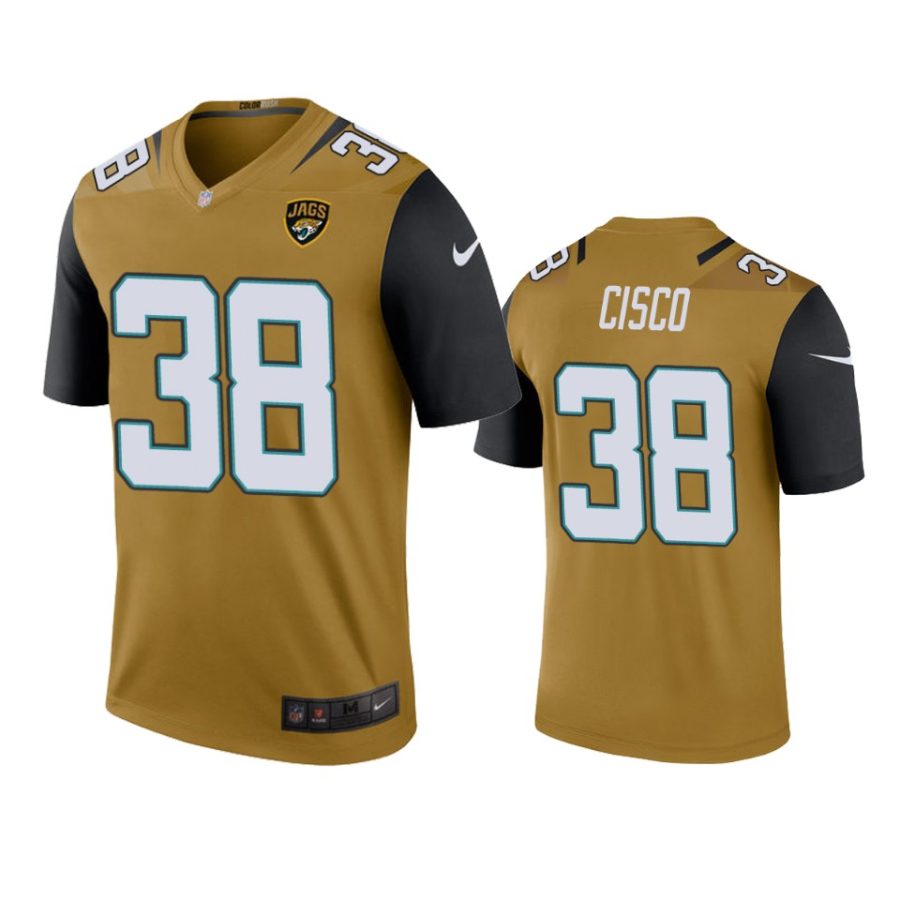 andre cisco color rush legend jaguars bold gold jersey