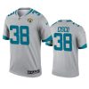 andre cisco jaguars 2021 inverted legend silver jersey