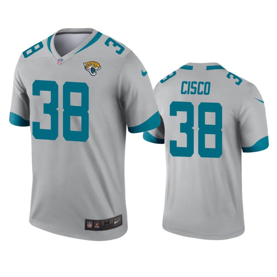 andre cisco jaguars silver inverted legend jersey