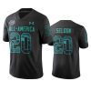 andre seldon black 2020 all america football game jersey