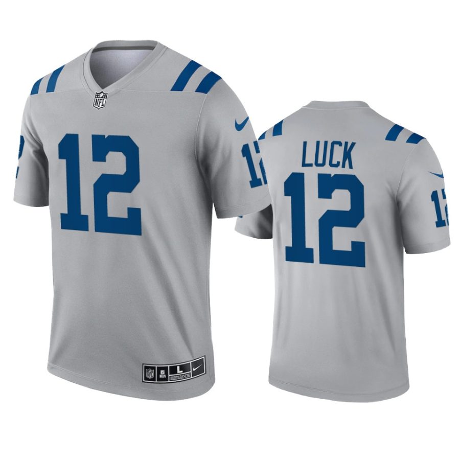 andrew luck colts 2021 inverted legend gray jersey