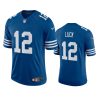 andrew luck colts alternate vapor limited royal jersey