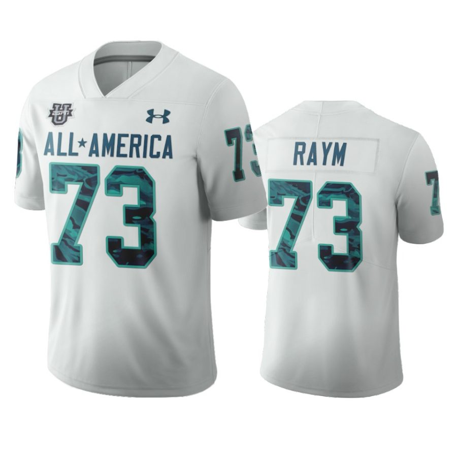 andrew raym white 2020 all america football game jersey